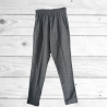 PANTALON CHUPIN  T2 AL T5 ALGODON CON FRISA