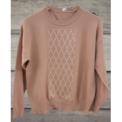 SWEATER CON ROMBOS
