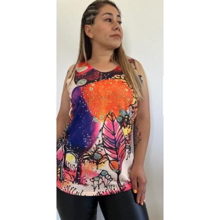 MUSCULOSA MODAL SUBLIMADA