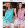 PIJAMA MODAL SHOT ESTAMPADO T2 AL 4 25020