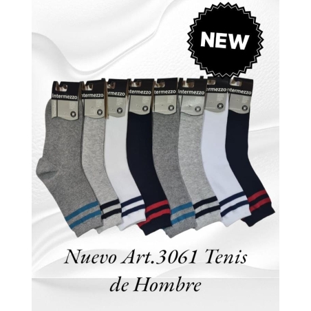 MEDIAS INTERMEZZO TENIS CON LINEA HOMBRE