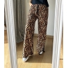 PANTALON PALAZO T2 AL 5 ANIMAL PRINT