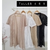 SACO CROCHET TALLES 4/6/8