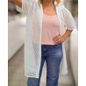 SACO CROCHET TALLES 4/6/8